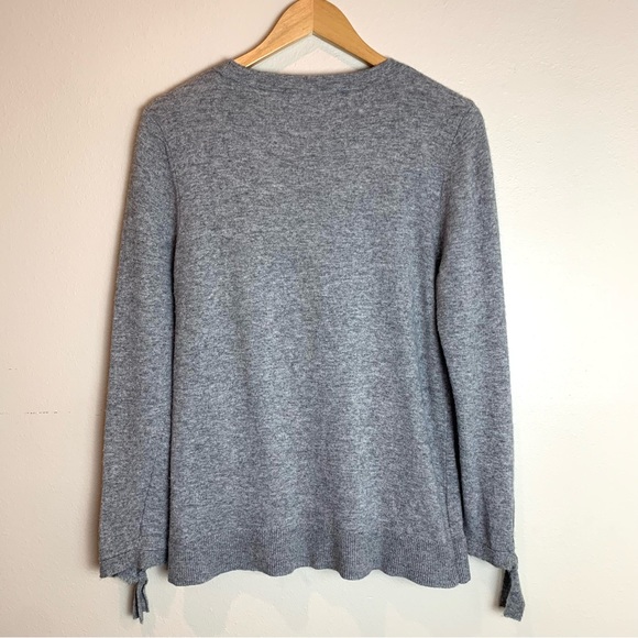 Loft gray sweater viscose/nylon/wool blend LP - Picture 7 of 8
